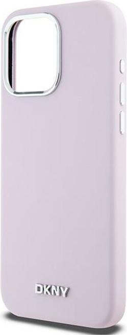 Produktbild DKNY DKHMP14XSMCHLP iPhone 14 Pro Max 6.7" różowy/pink hardcase Liquid Silicone Small Metal Logo Mag (Apple iPhone 14 Pro Max)