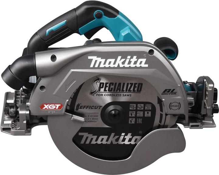 Productafbeelding Makita Accu handcirkelzaag 40V max. / 5.0 Ah, 2 batterijen + lader in draagkoffer