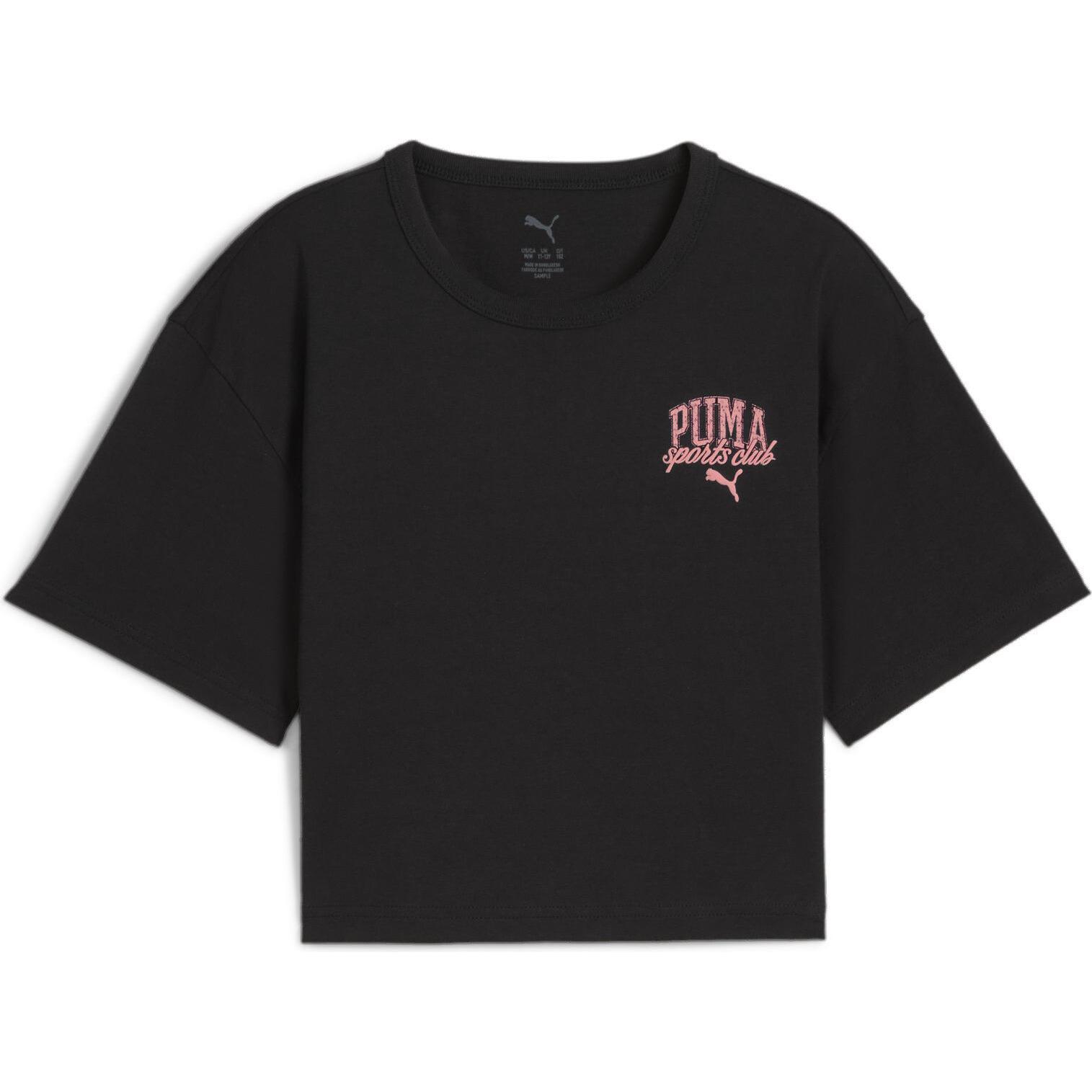 Puma, Mädchen, Sportshirt, CLASS Tee G (176), Schwarz, 176