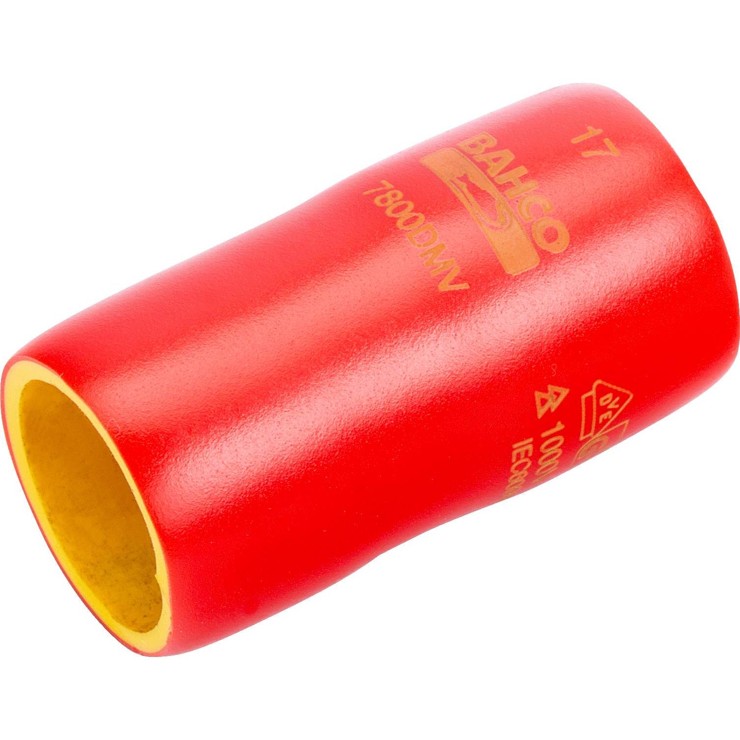 Douille 1/4" 6 Pans Métrique Isolée VDE - 7 Mm