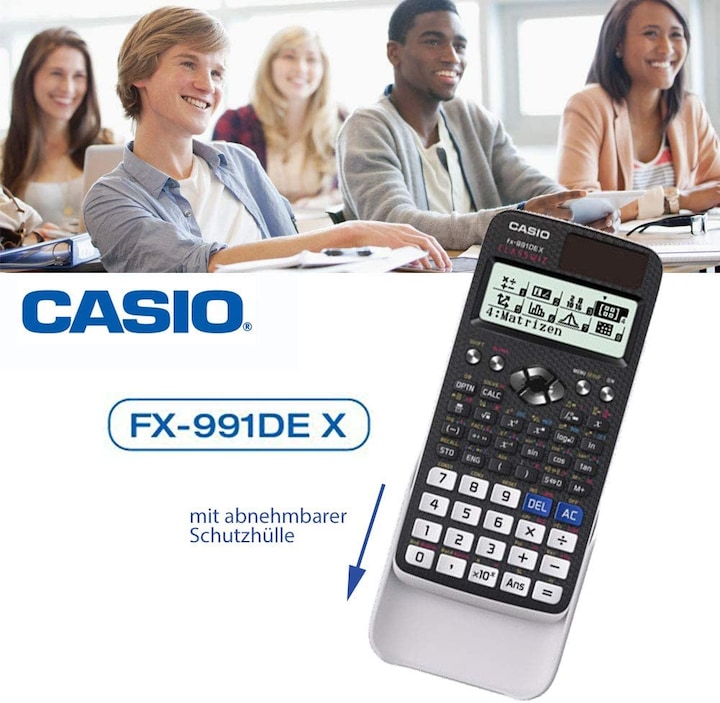 Actual product image Casio Fx-991de X (Solar cells, Batteries)
