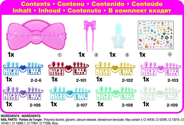 Produktbild Aquabeads Disney Prinzessinnen Nagelstudio