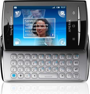 Produktbild Sony Ericsson XPERIA X10 mini pro - QWERTZ - Black (2.55", 5 Mpx, 3G)