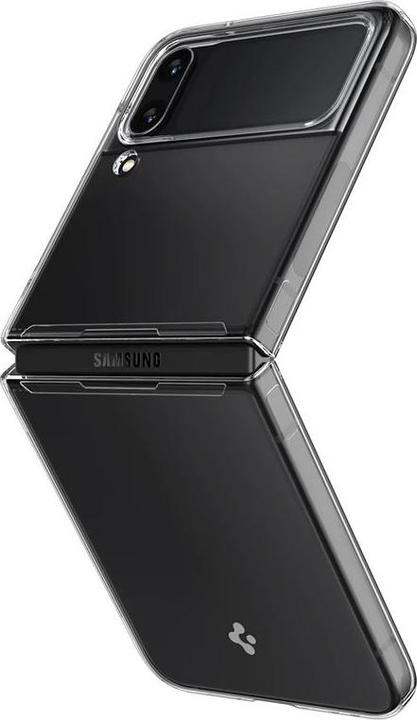 Actual product image Spigen AIRSKIN GALAXY SU FLIP 4 CRYSTAL CLEAR (Samsung Galaxy Z Flip4)