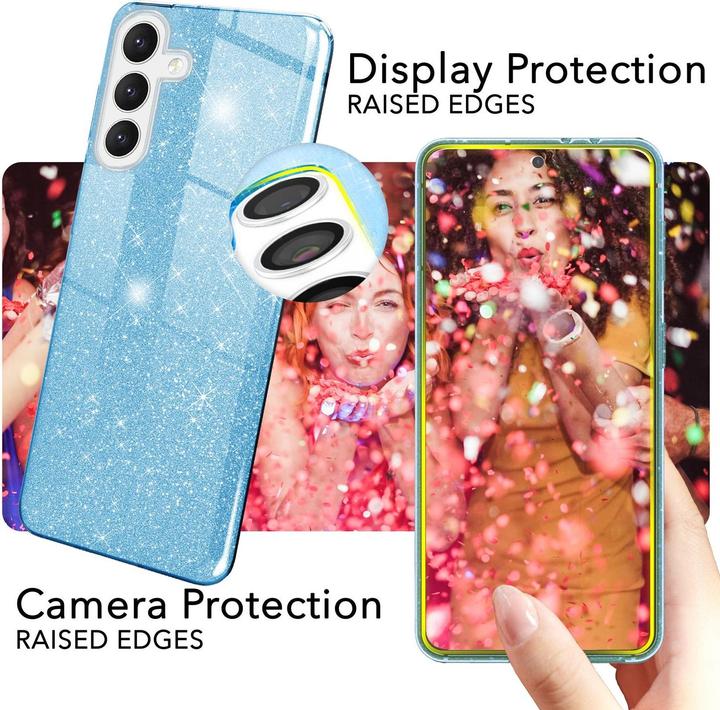 Image du produit Nalia Étui hybride pailleté (Samsung Galaxy S24+)