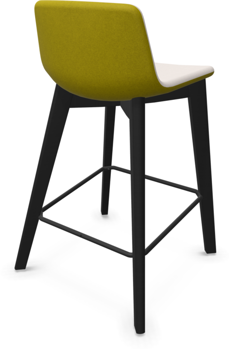 Beige, Mustard, Black, Ash stained black
