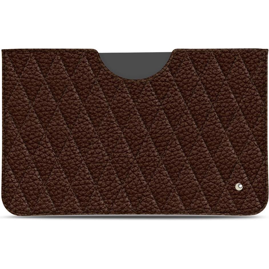 Noreve Lederschutzhülle (iPad 10.2 2019), Tablet Hülle, Braun
