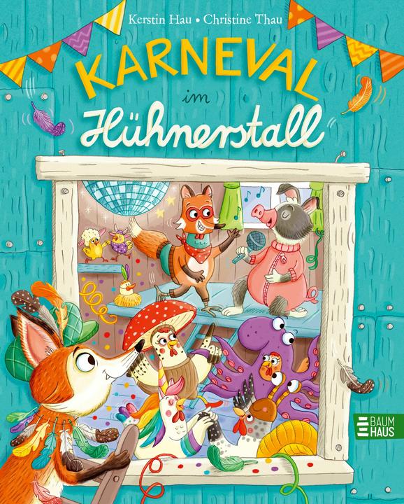 Produktbild Karneval im Hühnerstall (Deutsch, Kerstin Hau, 2024)