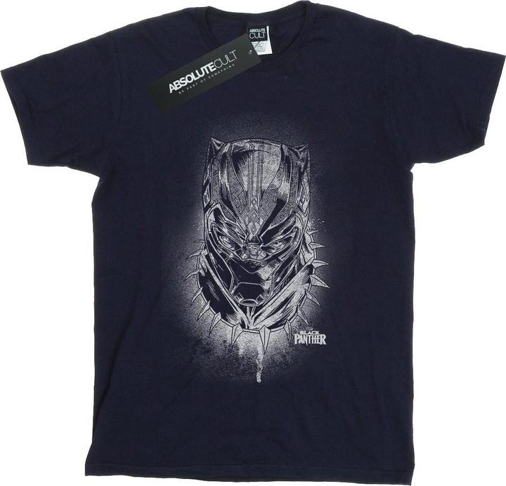Image du produit T-shirt Garçons Black Panther Spray Headshot (128)