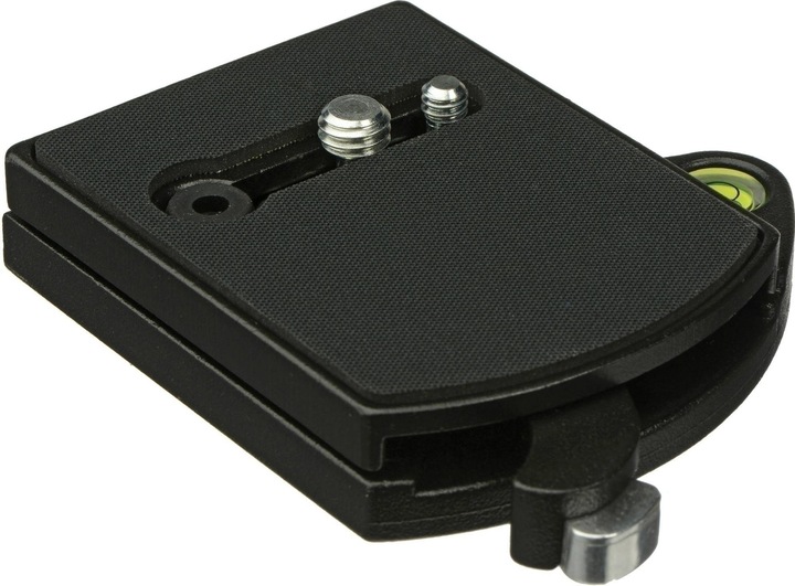 Actual product image Manfrotto MN 394, quick clamping device, flat version (Tripod quick-release plate)