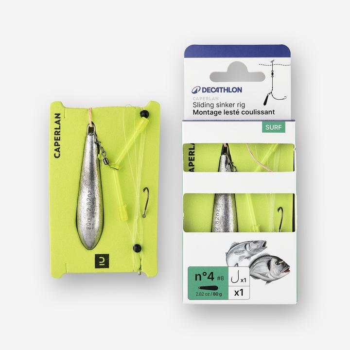 Actual product image Caperlan Leader surf fishing beginner