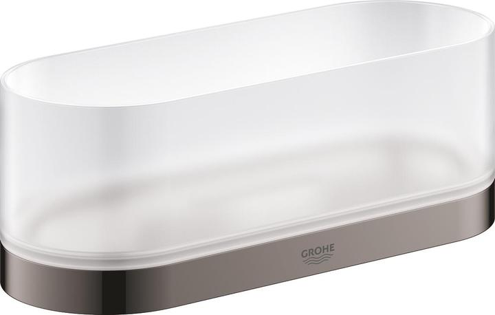 Actual product image Grohe Towel ring Selection hard graphite polished 4103A00