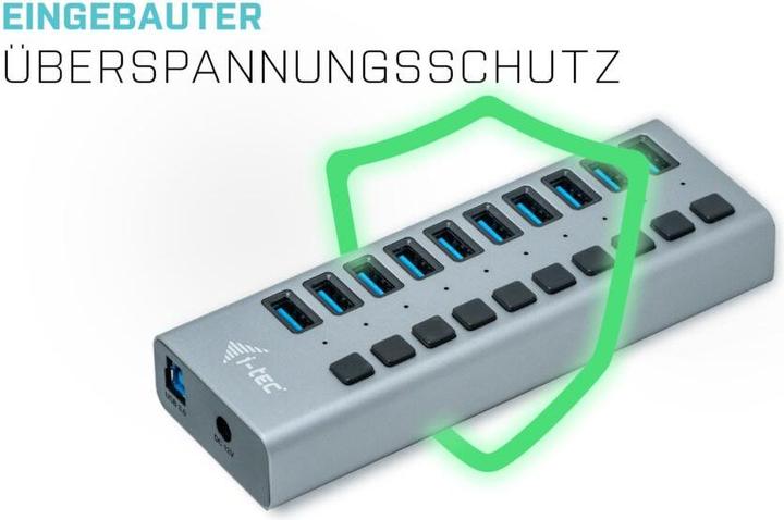 Image du produit i-tec U3CHARGEHUB10 (USB-B, 10 ports)