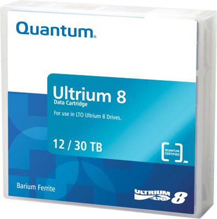 Actual product image Quantum LTO8 Ultrium MR-L8MQN-01 12 TB (LTO-8 Ultrium, 12000 GB)