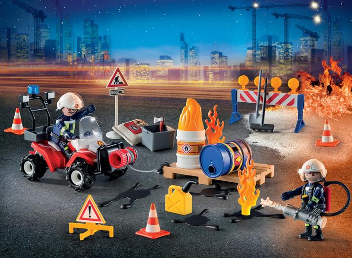 Actual product image Playmobil Fire brigade deployment on the construction site (9486)