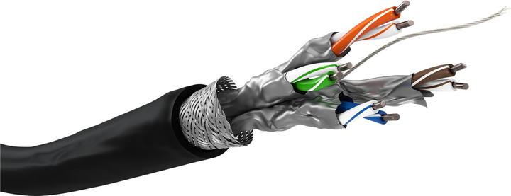 Produktbild Goobay Netzwerkkabel (S/FTP, CAT6, 100 m)