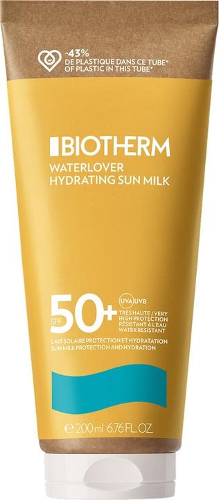 Produktbild Biotherm Waterlover Hydrating Sun Milk (Sonnenmilch, SPF 50, 200 ml, 150 g)
