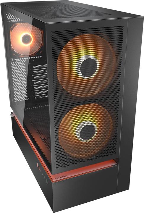 Immagine prodotto Cougar Gehäuse Midi-Tower CFV235, ARGB, Mesh, Schwarz (ATX, mATX, Mini-ITX)