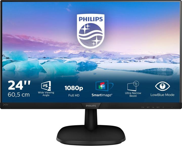 Actual product image Philips 243v7qdsb/00 (1920 x 1080 pixels, 24")