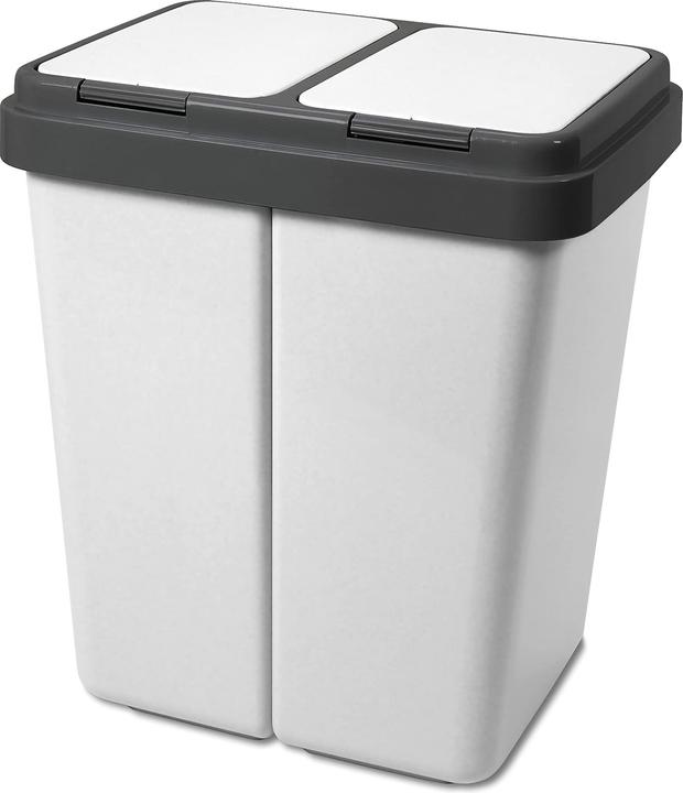 Alpfa Duo Bin Blanc (2x 25L) (30 l)