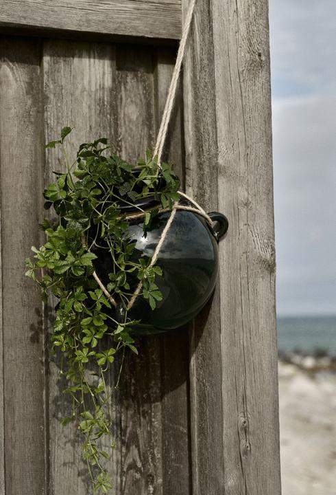 Actual product image Broste Copenhagen Eya Hanging flower pot