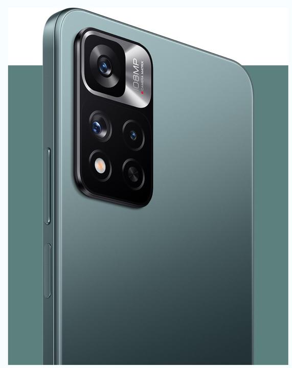 Produktbild Xiaomi Note 11 Pro+ 5G (128 GB, Forest Green, 6.67", Dual SIM, 5G)