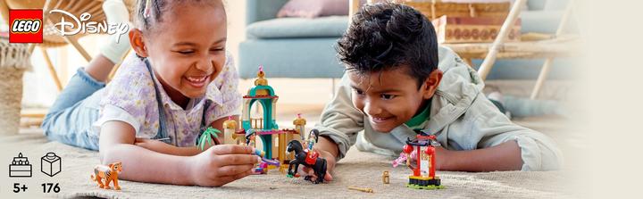 Produktbild LEGO Jasmins und Mulans Abenteuer (43208, LEGO Disney)