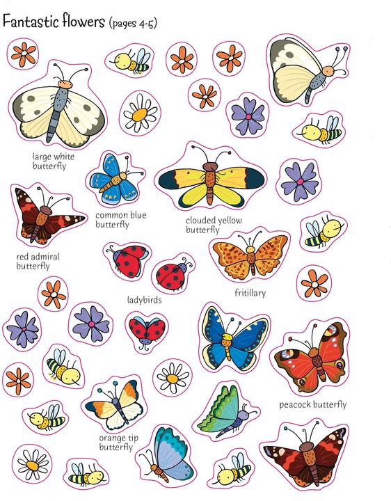 Produktbild First Sticker Book Garden