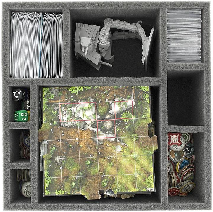 Actual product image Feldherr FH54774 - Foam Tray Set for Star Wars - Imperial Assault, Core Game Box (Foam material)