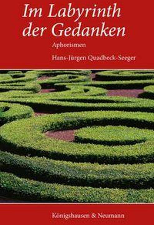 Produktbild Im Labyrinth der Gedanken (Deutsch, Hans-Jürgen Quadbeck-Seeger)