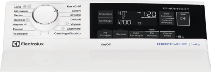 Immagine prodotto Electrolux EW8T363A (6 kg, Verso l'alto)