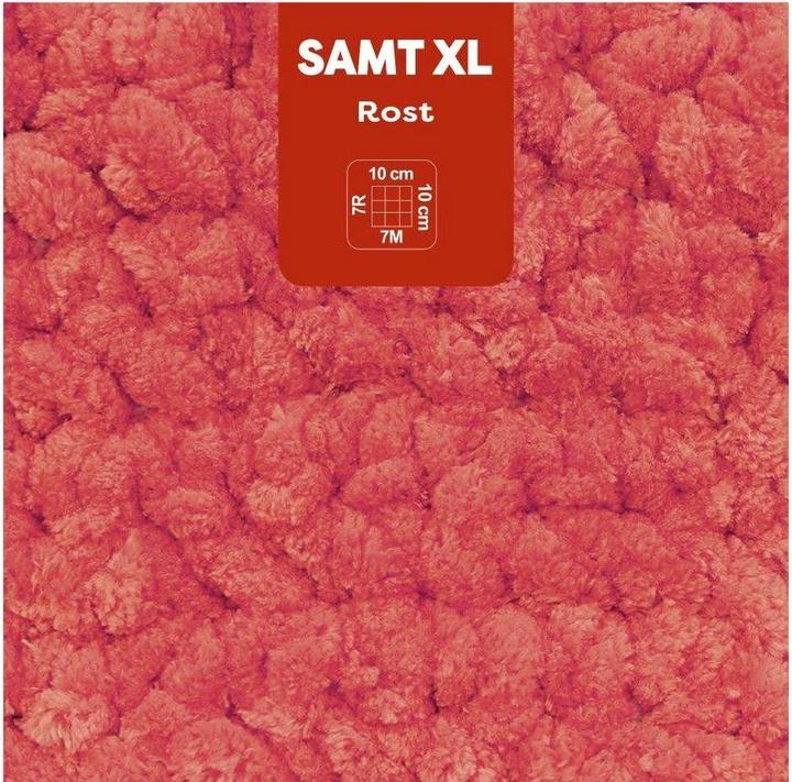 Actual product image Myboshi Wool chenille velvet XL rust (40 m)