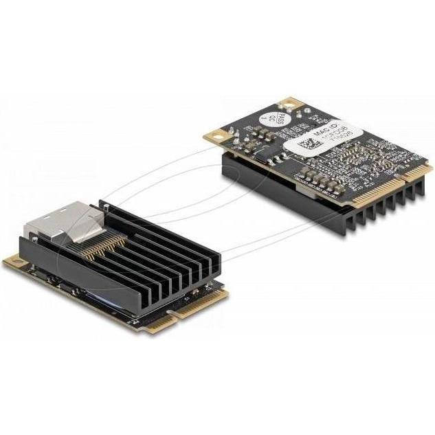Thumbnail - Delock Mini PCIe I/O PCIe full size 2 x SFP Gigabit LAN (PCI Express 2.1), Netzwerkkarte