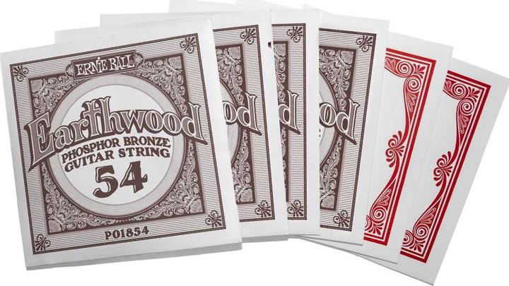 Immagine prodotto Ernie Ball Set di corde, acustica, Earthwood Phosphor Bronze, Custom Ligh (6x, Chitarra, 0.05")