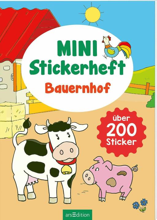 Produktbild MINI-Stickerheft – Bauernhof (200 Sticker)