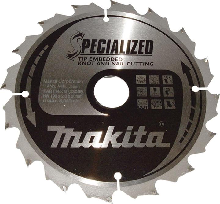 Makita SPECIALIZED Sägeb.190x30x16Z