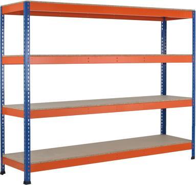 Produktbild Schulte Lagertechnik Weitspannregal Z1 mit Spanplatten
