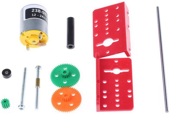 Produktbild RS PRO Getriebemotor 12-24V 2-4199U/min Bausatz