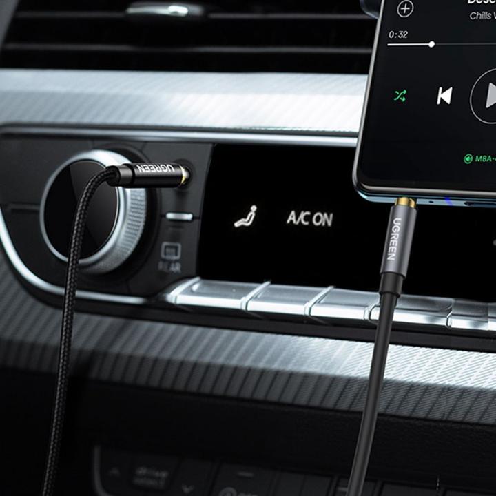 Image du produit Ugreen AV118 AUX jack audio extender 3.5 mm 5m (black) (5 m)