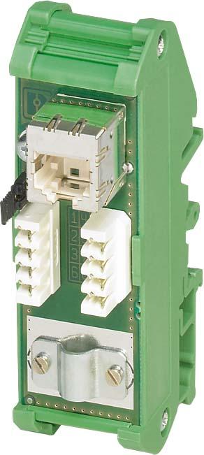 Phoenix Contact 2901642 - IEEE 802.3 - 10/100/1000Base-T(X) - 1000 Mbps - RJ45 - Green - PVC