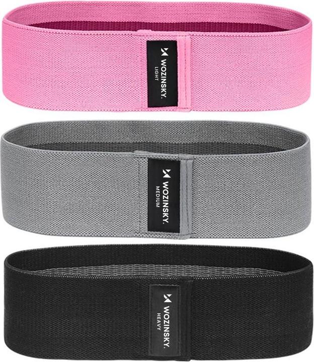 Produktbild Wozinsky Resistance Bands (0.76 m, Leicht, Mittel, Stark)