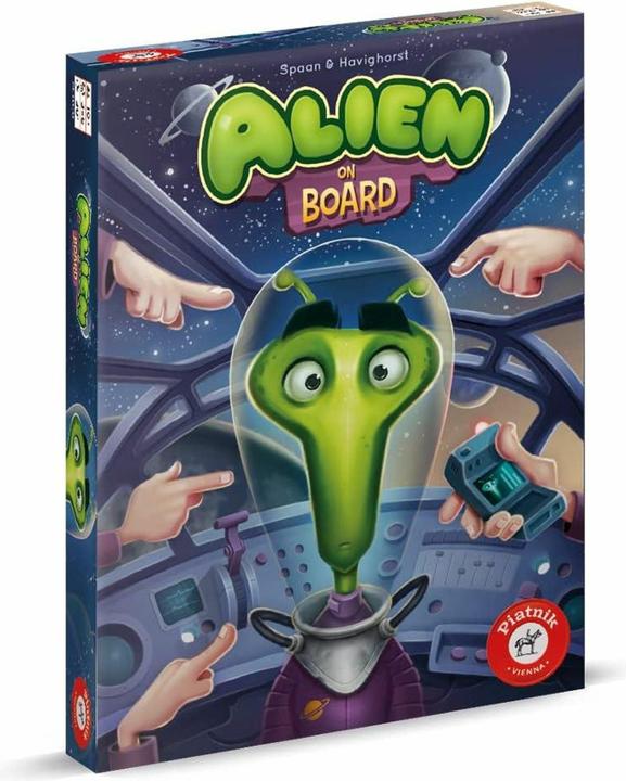 Actual product image Piatnik Alien On Board (German)