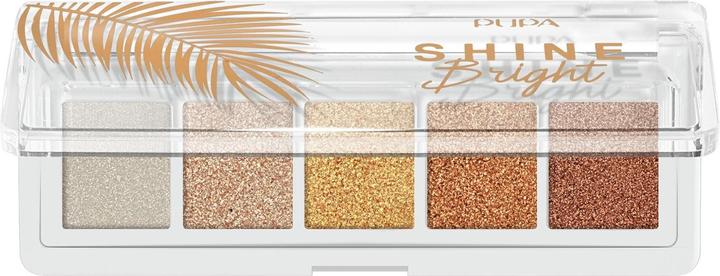 Produktbild Pupa Milano Pupa Shine Bright Eye Palette 01 (001 Sunny Gold)