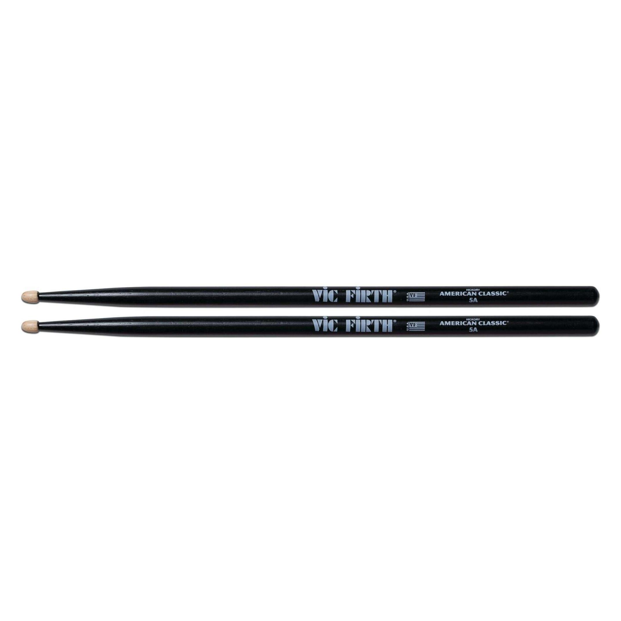 Vic Firth Serie americana 5AB (Batteria), Bacchette + mazze, Nero