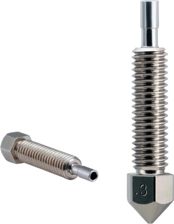 MicroSwiss Micro Swiss Brass Plated Wear Resistant Nozzle for FlowTech™ Hotend (Düse)