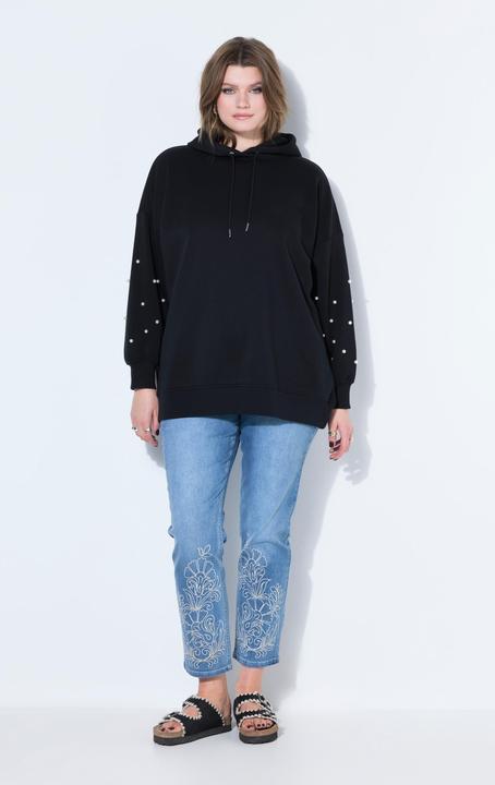 Image du produit Studio Untold Sweat à capuche, coupe oversize, perles décoratives (42, 44)