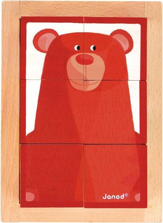 Actual product image Janod wood (6 pieces)