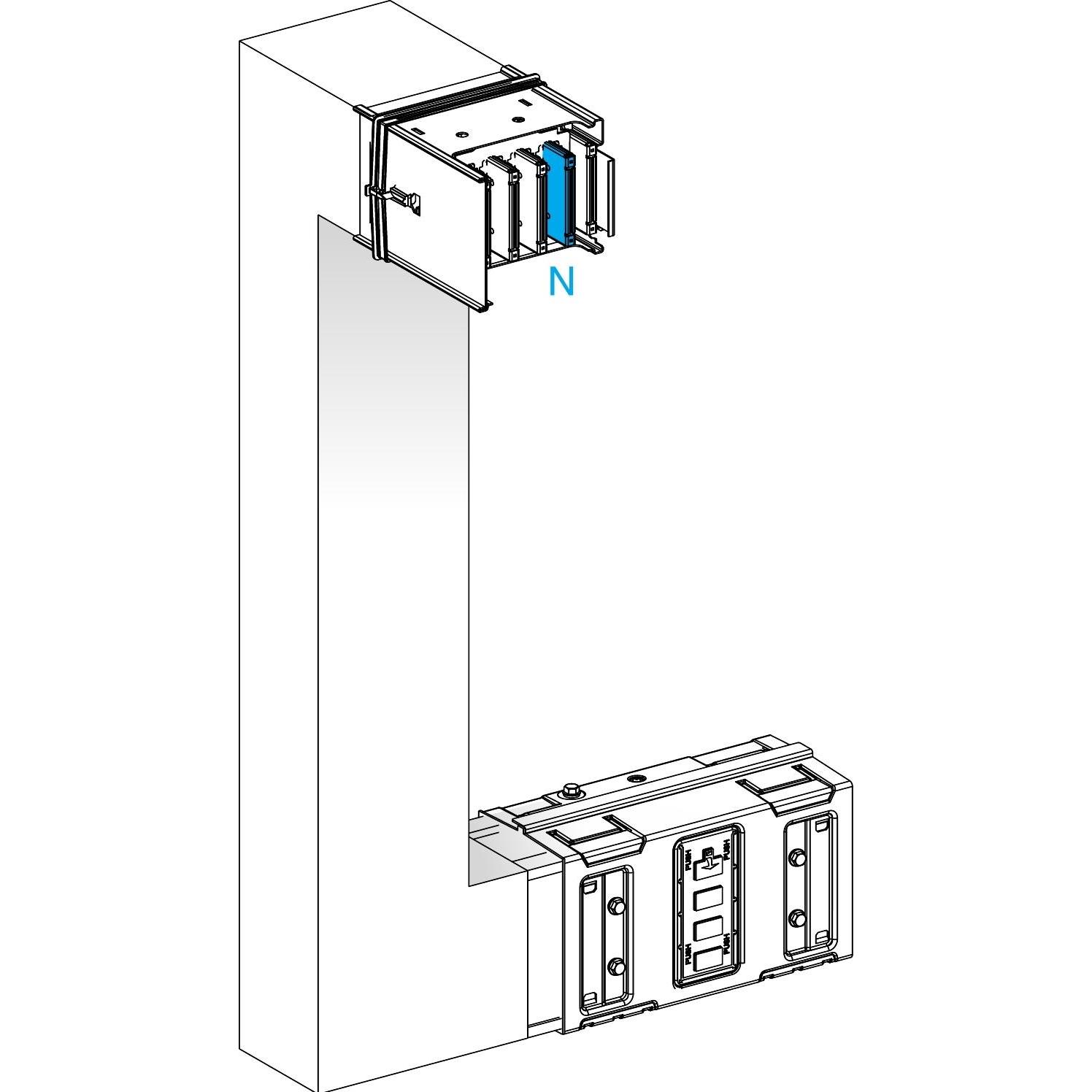Schneider Electric SE KSA1000DMCL41A KSA MehrfachrichtungsÃ¤nderung aufwÃ¤rts links (Verteiler), Elektronikzubehör + Geh...