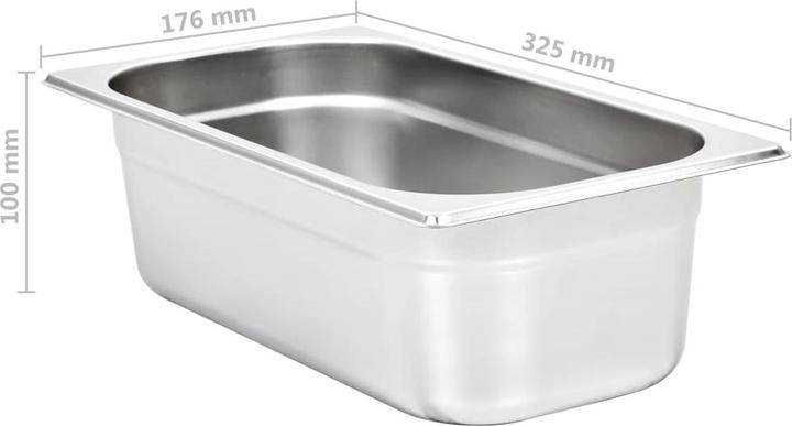 Produktbild vidaXL Gastronorm-Behälter (GN 1/3, 4 l)