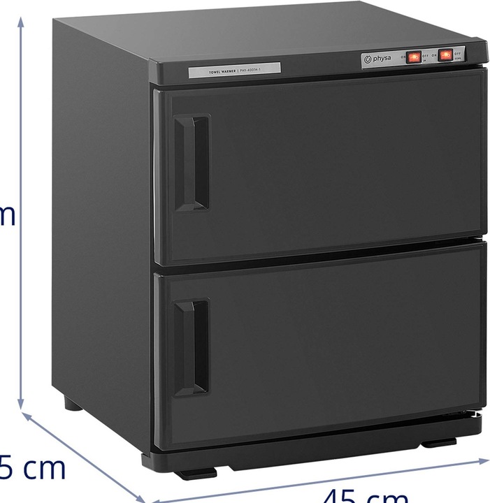 Produktbild Physa Kompressenwärmer Kosmetik Handtuchwärmer mit UV-Sterilisation 70 °C 450 W 32 L